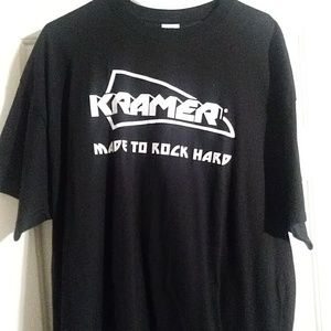 KRAMER MADE TO ROCK HARD TSHIRT BRAND NEW MEVER WORN 2XL